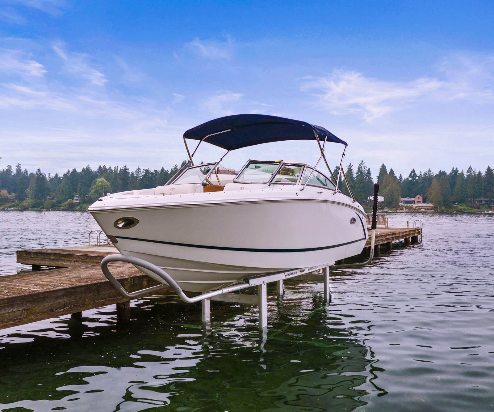 sunstream boat lift image